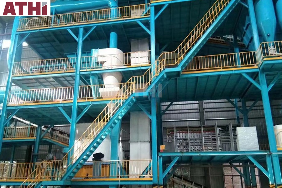 青岛乐竞官方网站重工粘土砂处理生产线